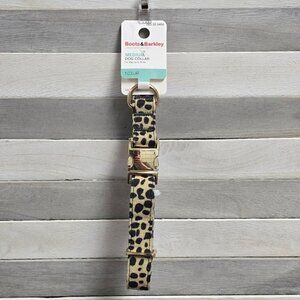 Animal Print with Buckle Branding Dog Collar | Boots & Barkley | Medium